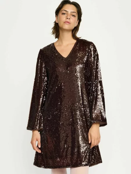 Soft Rebels Rochie de seară Maddison închis maro