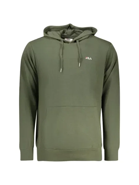 Hanorac cu glugă Fila cu broderie verde