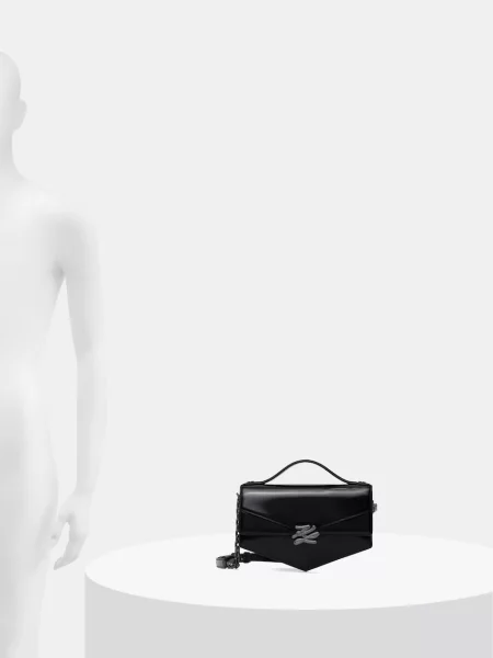 Кожаная сумка Karl Lagerfeld