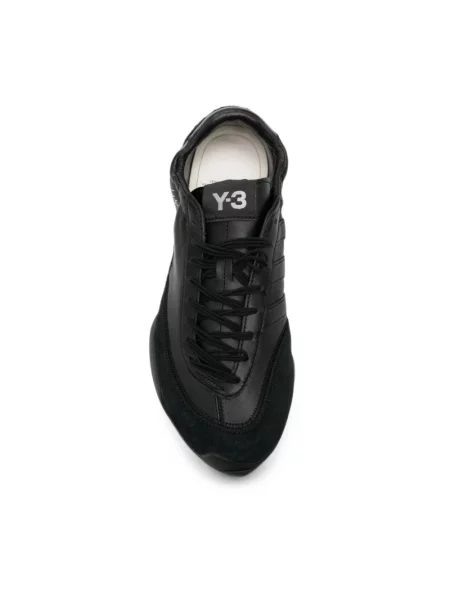 Sneakersy Y-3 skórzane czarne