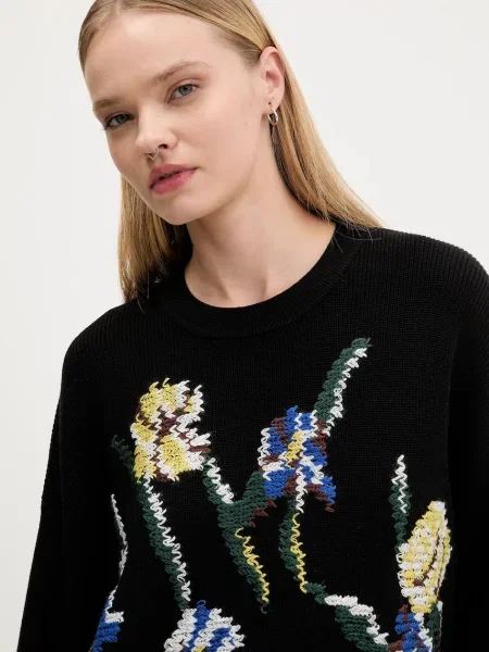 Свитер Desigual черный