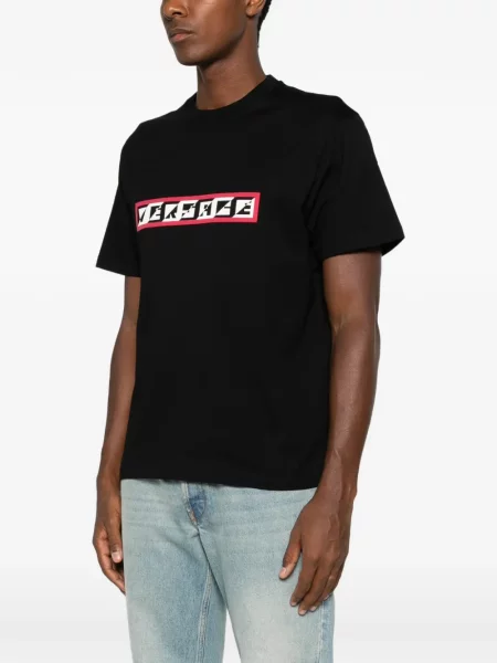 Tricou Versace cu imagine negru