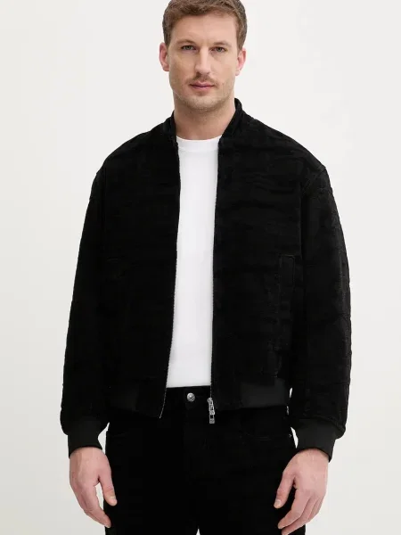 Armani Exchange geacă bomber negru