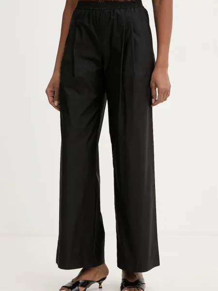 Twinset pantaloni pentru femei din negru