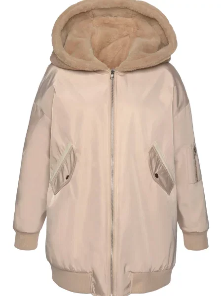 BUFFALO Geacă de primăvară-toamnă bej