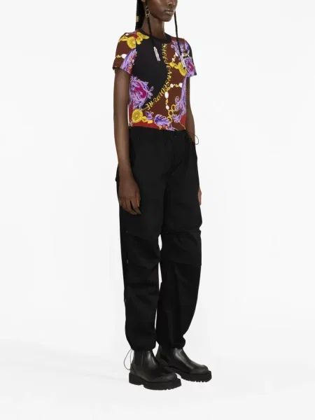 Tričko Versace Jeans Couture červená