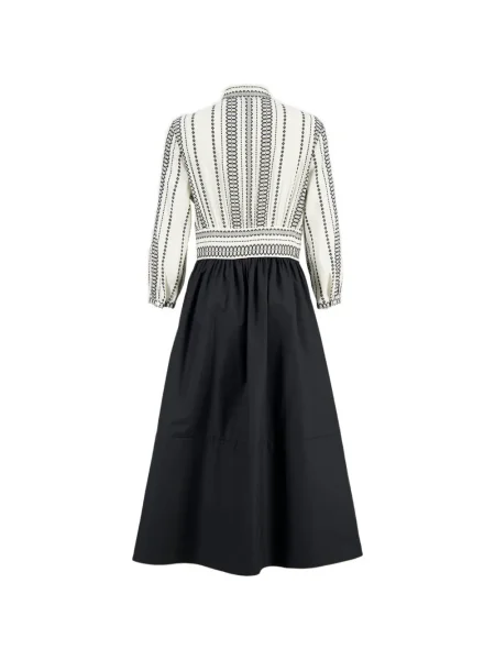 Rochie tip cămașă Zeus+dione lungă de costum negru