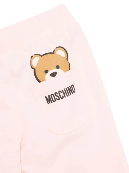 Komplet dresowy dziecięcy Moschino różowy