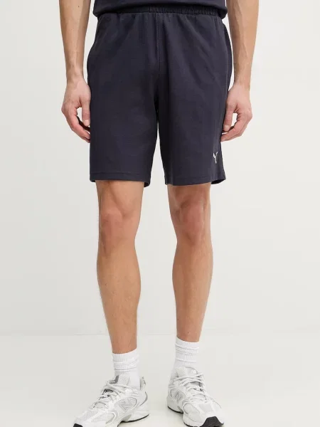 Puma szorty dresowe z bawełną Essential Elevated