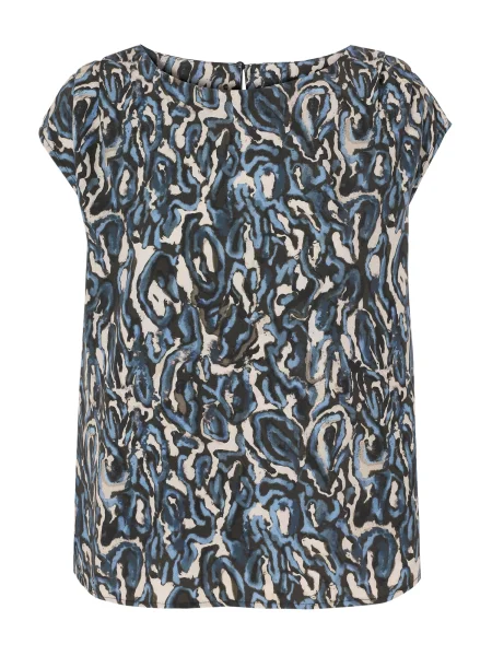 TATUUM Bluză Raela 1 deschis / bleumarin / opal bej