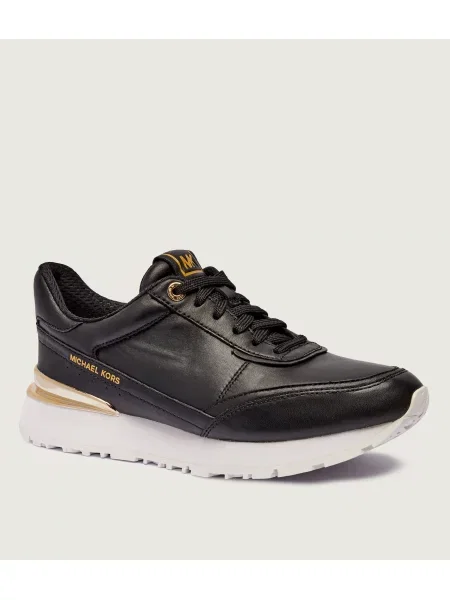Michael Kors Bőr sneakers tornacipő NOVA fekete
