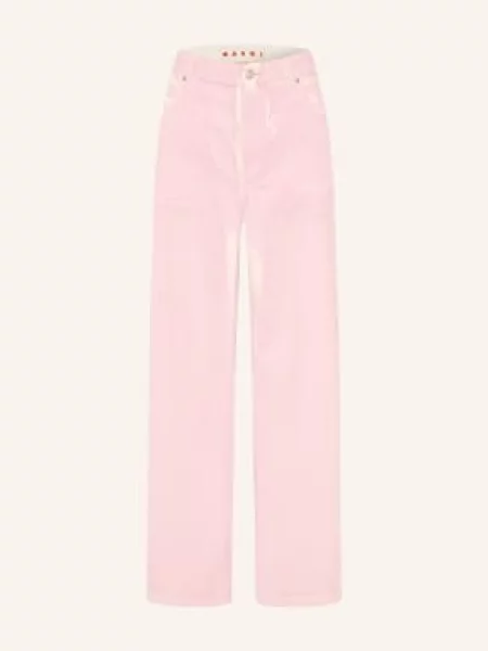 Marni Džíny Se Širokými Nohavicemi gummy pink
