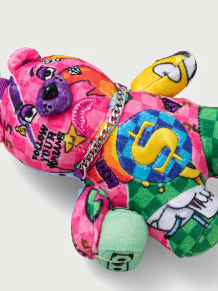 Sprayground obesek za ključe WILD roza