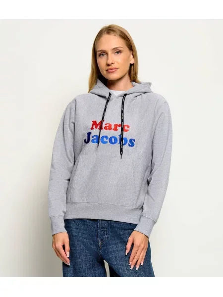 Marc Jacobs Hanorac Canal St Logo | Oversize fit gri