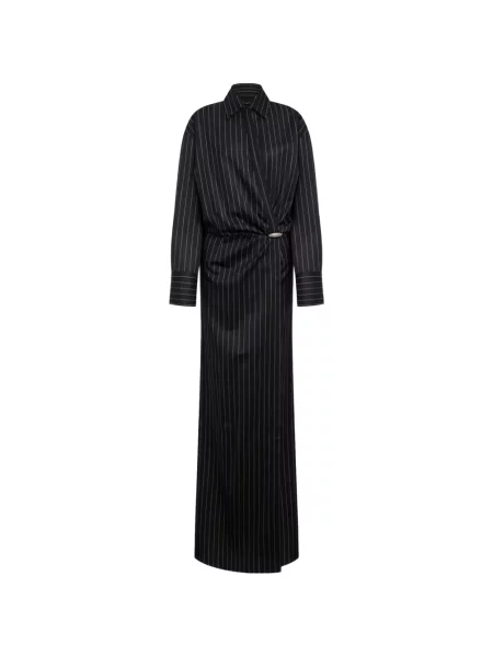 Rochie maxi Dondup plic negru