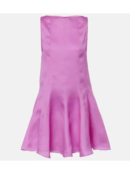 Rochie Khaite de mătase violet