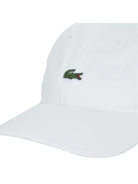 Kšiltovka Lacoste bílá