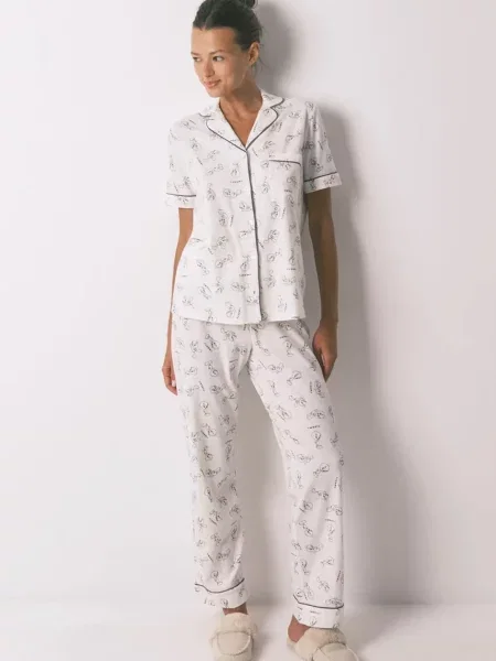 Пижама women'secret дамска от бежово