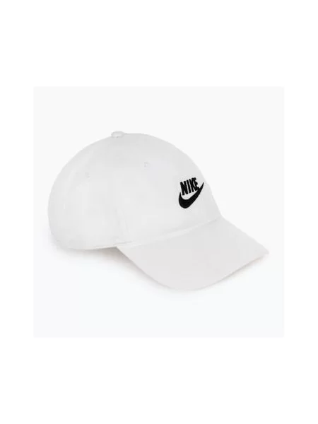 Кепка Nike Club Unstructured Futura Wash white/black біла