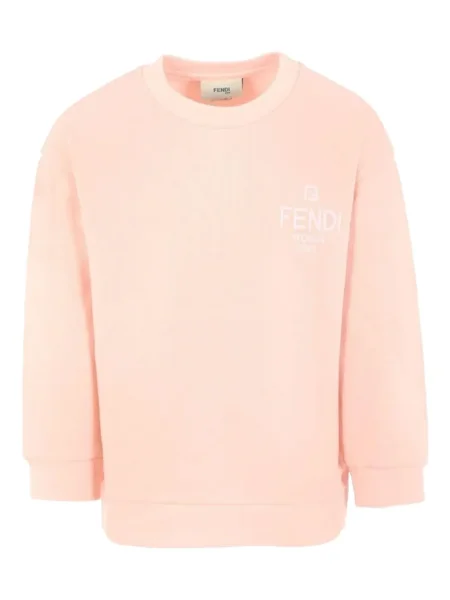 Bluza dziecięca Fendi różowa