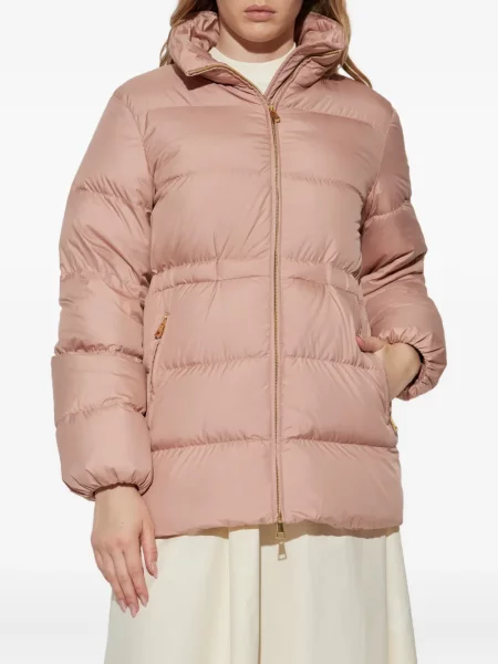 Geacă cu puf Moncler roz