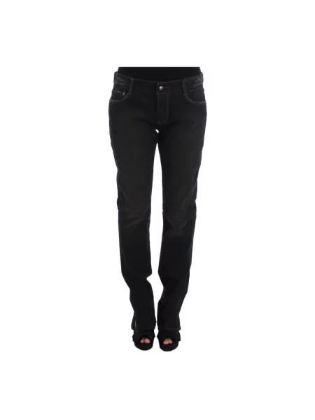 Boyfriendy Ermanno Scervino eleganckie czarne