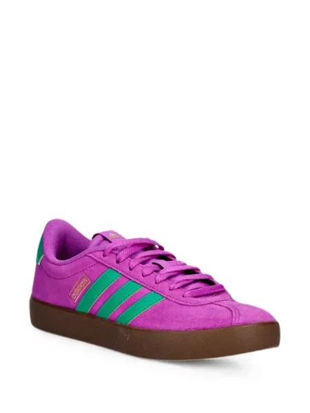 Lung papuci Adidas cu mâneci lungi cu dungi albastru