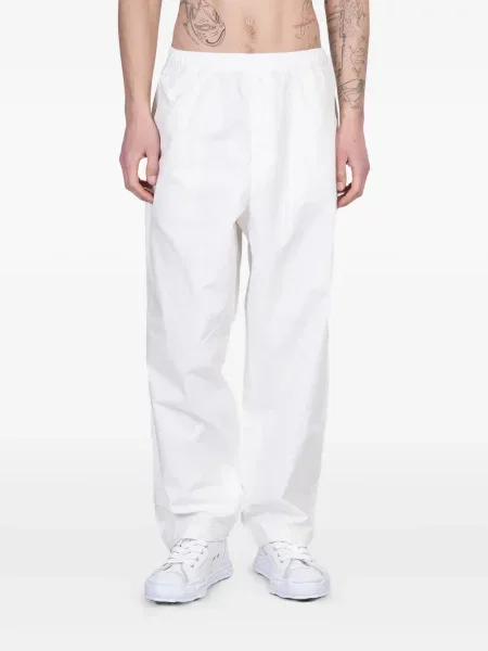 Pantaloni Maison Mihara Yasuhiro alb