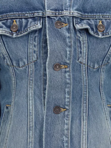 Geacă de blugi Balenciaga albastru