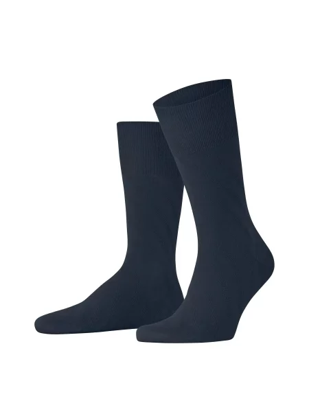 Skarpety Falke ClimaWool niebieskie