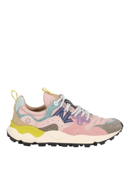 Sneakersy Flower Mountain w kwiatki skórzane