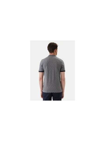 JOOP! Polo majica JJ-Jessino Modra Regular Fit bela