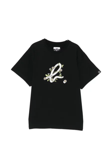 Koszulka Sport B. By Agnès B. z autografem czarna