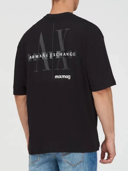 Футболка Armani Exchange чорна