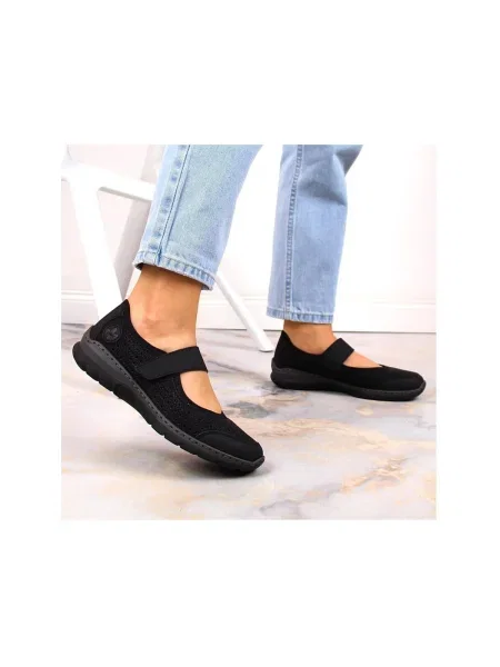 Pantofi Rieker negru