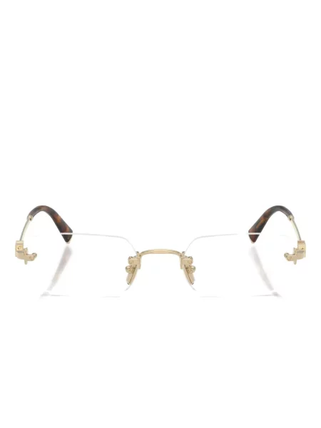 Ochelari de soare Miu Miu Eyewear auriu