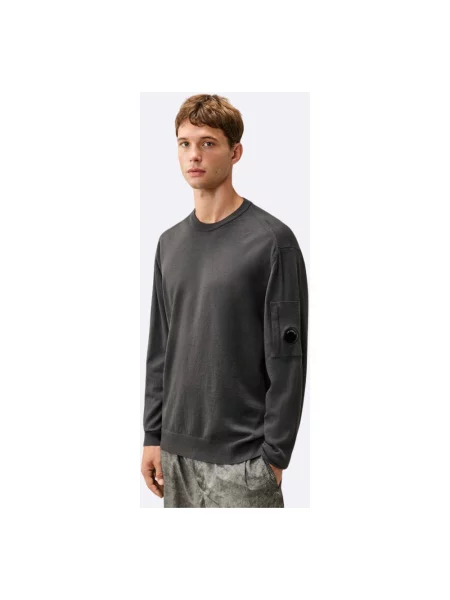 Sweter C.p. Company wełniany szary