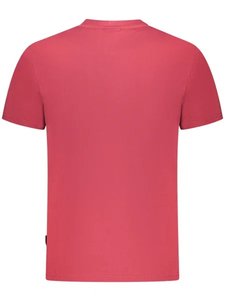 Tricou Napapijri scurt roșu