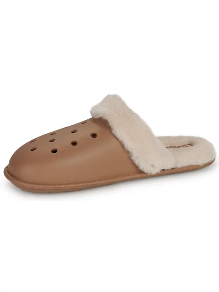 Klasične papuče Crocs s izlizanim efektom bež
