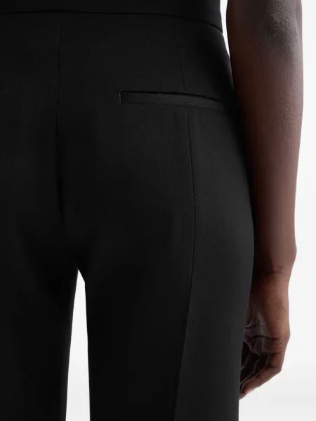 Pantaloni Jil Sander de lână negru