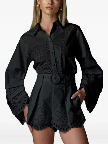 Koszula Hevron czarna