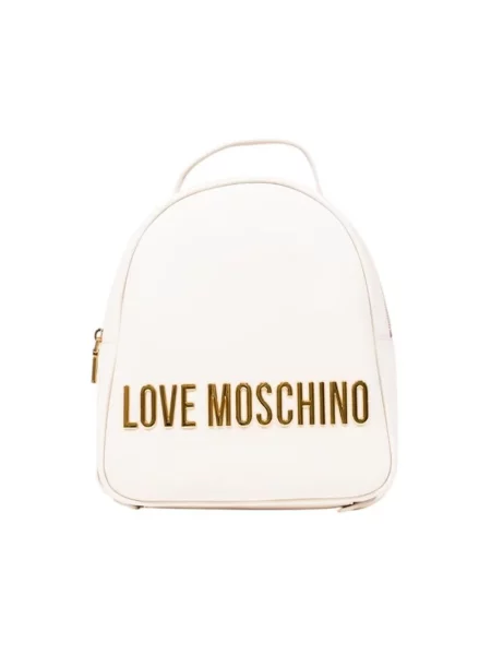 Plecak Love Moschino biały