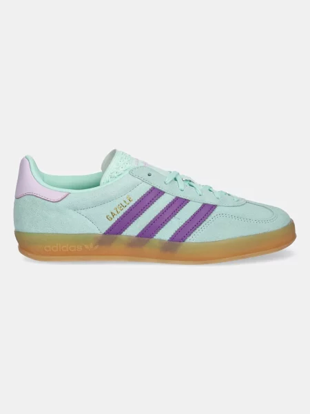 Adidas Originals sneakersy zamszowe Gazelle Indoor W turkusowy