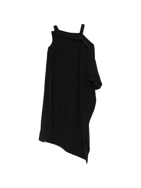 Rochie Christian Wijnants asimetrică de costum negru