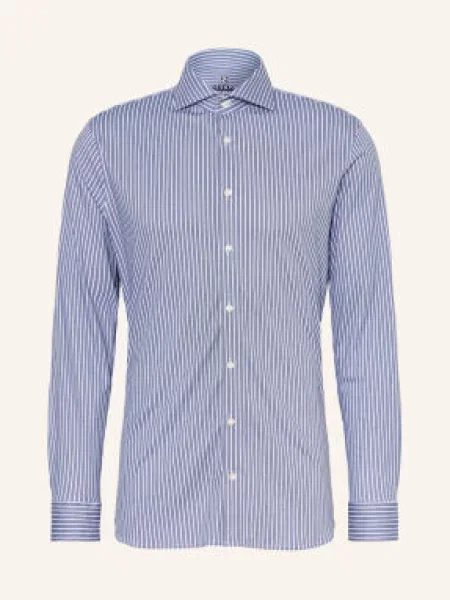 Desoto Koszula O Kroju Slim Fit blau biała