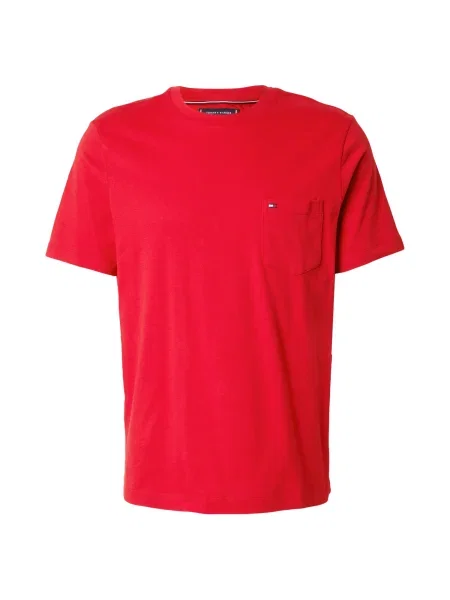 TOMMY HILFIGER Tricou ESSENTIAL' roșu