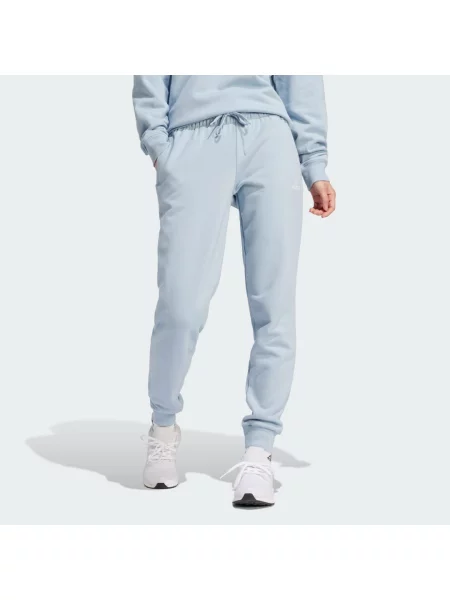 Kalhoty Essentials Linear French Terry Cuffed modré