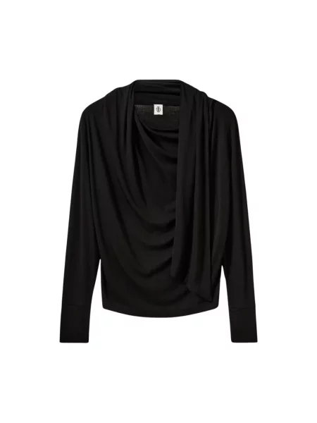 Bluzka The Garment wełniana czarna