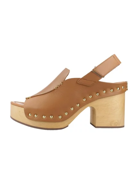 Pantofi Claire Charlotte maro