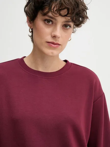 Кофта United Colors of Benetton однотонна бордовий